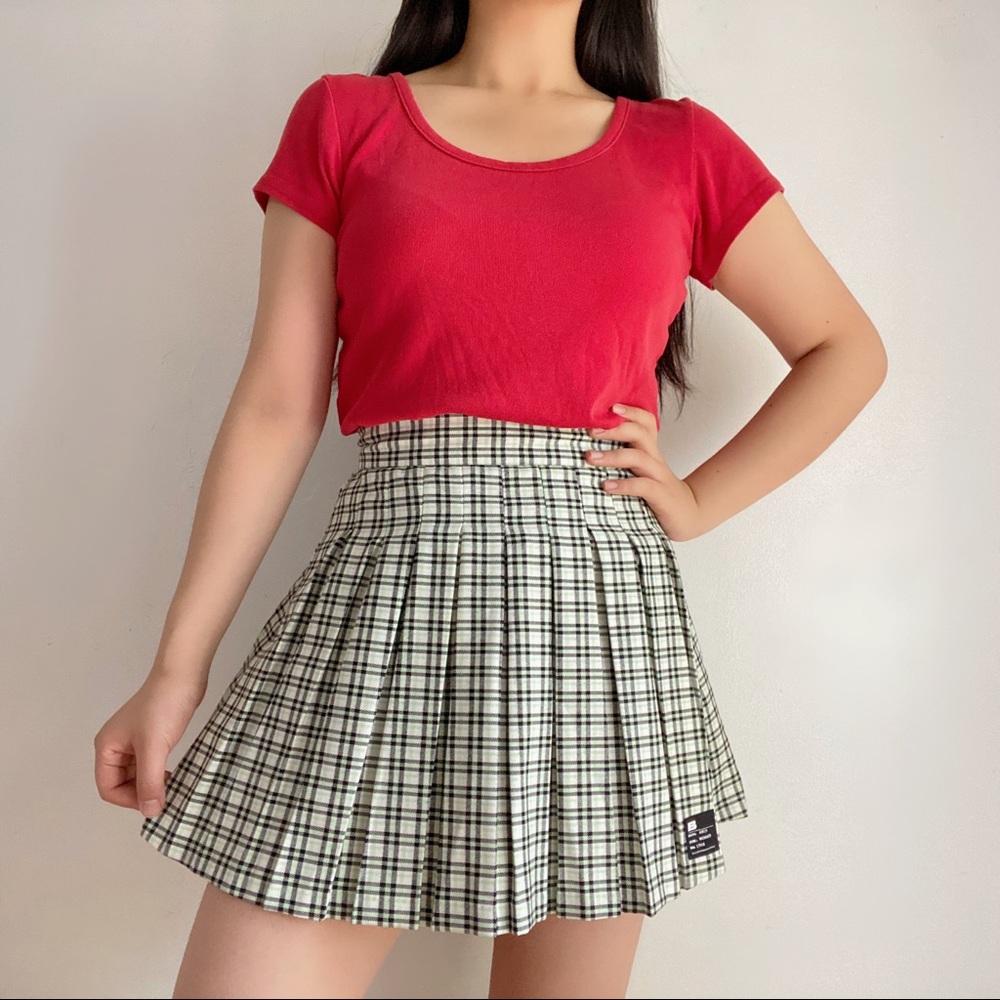 Cherry Red Short Sleeve Top